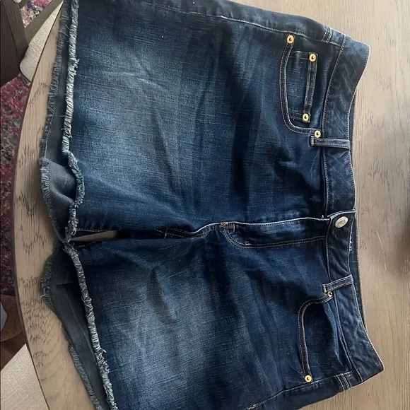 American Eagle Outfitters Blue Denim Shorts - Picture 1 of 3